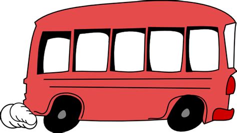 Red Bus Clip Art At Vector Clip Art Online Royalty Free