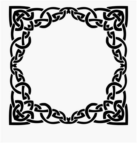 Celtic Border Vector At Collection Of Celtic Border