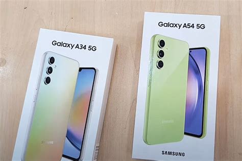 Samsung Galaxy A54 5g And A34 5g Unboxed On Youtube Prior To Launch No