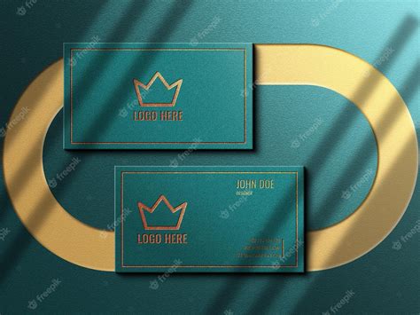 Premium Psd Modern And Luxury Business Card Mockup