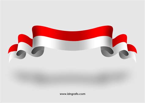 34 Bendera Merah Putih Vector Yang Indah