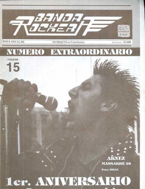 Las Revistas Mexicanas De Rock Más Emblemáticas De La Historia Banda