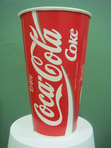 Coca Cola Paper Cup Design History Vserabirthday