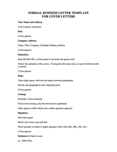 Having a clear structure is essential when writing a formal letter ending the letter before you sign off and end your letter, make sure that you provide a clear course of action for the reader. 35 Formal / Business Letter Format Templates & Examples ᐅ TemplateLab