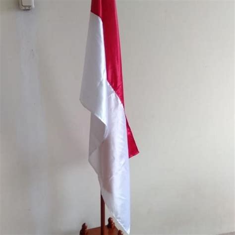 Jual Promo Tiang Bendera Pataka Satu Set Bendera Indonesiamerah Putih