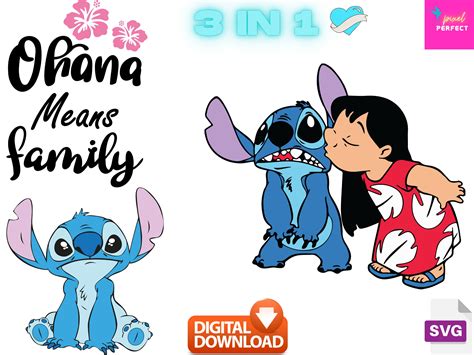 Lilo And Stich Svg Stitch Svg Lilo Svg Lilo Stitch Cricut Stitch