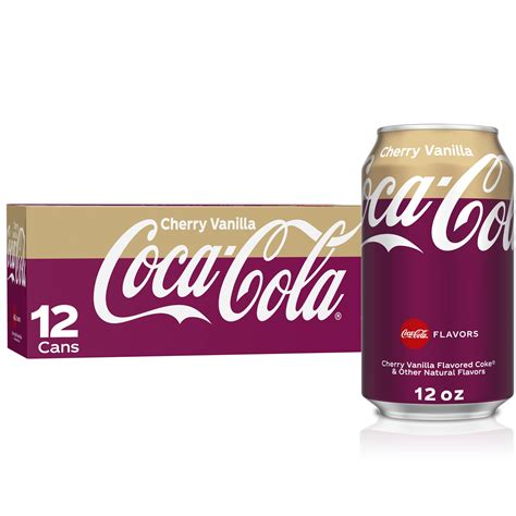 Buy Coca Cola Cherry Vanilla 12 Fl Oz Cans 12 Pack Online At