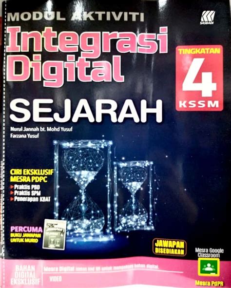 Jawapan Mesra Digital Sejarah Tingkatan 4 Sasbadi Modul Aktiviti