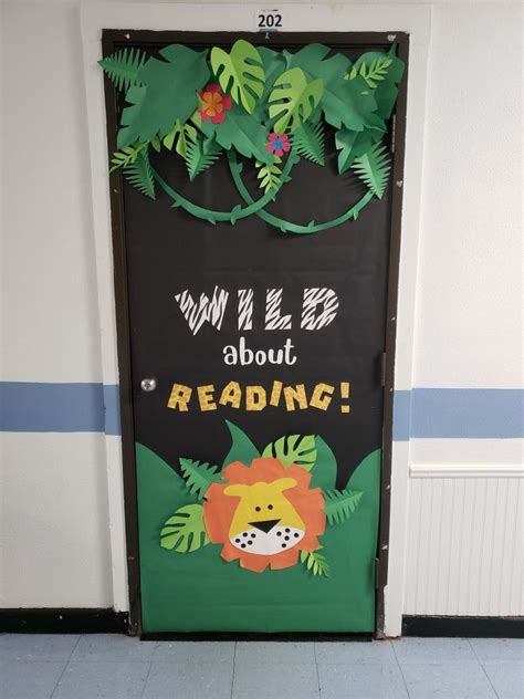 Preschool Jungle Preschool Door Preschool Classroom Decor Classroom