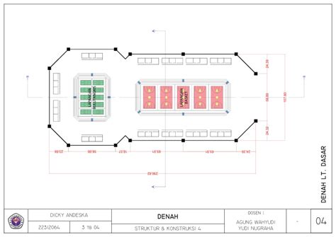 Struktur Konstruksi Bentang Lebar By Dicky Andeska Ali At Coroflot