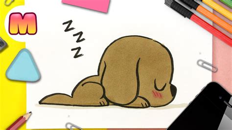 COMO DIBUJAR UN PERRO KAWAII Dibujos Faciles Kawaii Aprende A