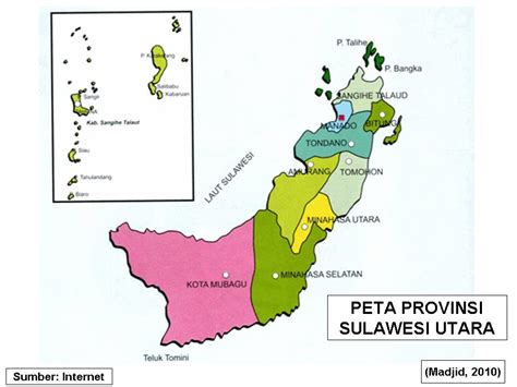 PETA DIGITAL Peta Provinsi Sulawesi Utara 03