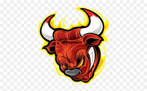 Printed Vinyl Bull Head Red Bull Logo Dream League Soccer 2019 Hd