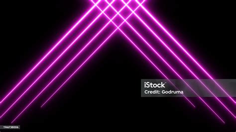 Abstract Seamless 3d Lines Background Blue Purple Looped Animation