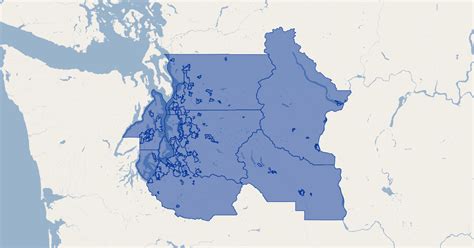 King County Wa Cities And Unincorporated Areas Gis Map Data King