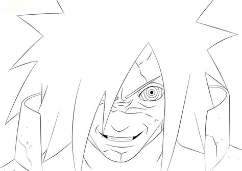 Madara Chapter 628 Lineart By Kortrex On Deviantart