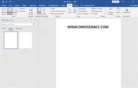 Cómo Borrar O Eliminar Una Página En Blanco En Word Ejemplo Mira