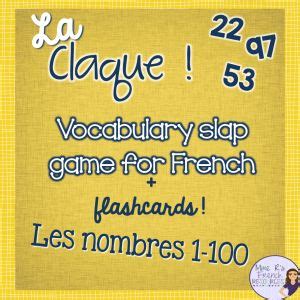 French Games For Core And Immersion Mme R S French Resources Nombre