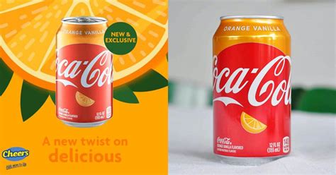 Coca Cola Orange Vanilla Now Available For 220 Per Can Exclusively At