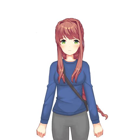 Monika With Regular Clothes Rddlc