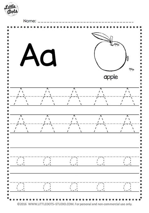 Tracing Letters Printable