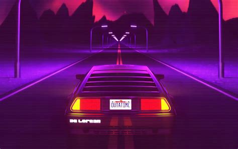 3840x2400 Delorean Synthwave 4k 4k Hd 4k Wallpapersimagesbackgrounds