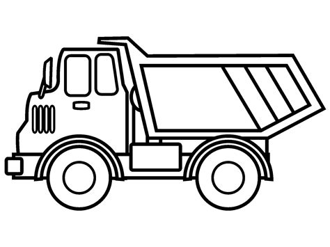 Free Printable Truck Coloring Pages For Kids Sketch Coloring Page