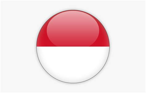 Indonesia Flag Round Icon Hd Png Download Kindpng