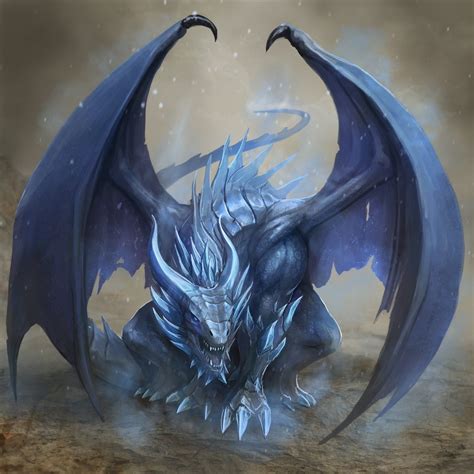 Ice Dragon Joshua Carrenca Ice Dragon Dragon Pictures Dragon Artwork