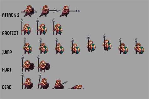 8 Bit Rpg Sprite Sheet