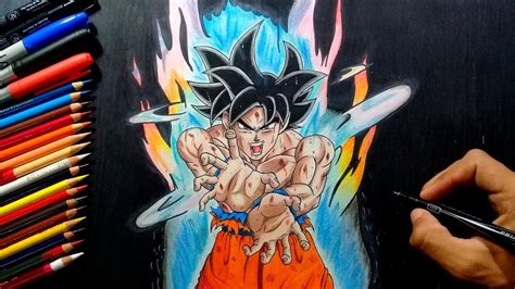 Dibujando Goku Ultra Instinto Drawing Ultra Instinct Goku