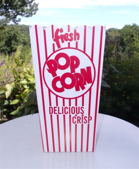 9 Popcorn Box Templates Free And Premium Templates