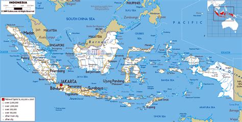 Maps Of Indonesia Detailed Map Of Indonesia In English Tourist Map