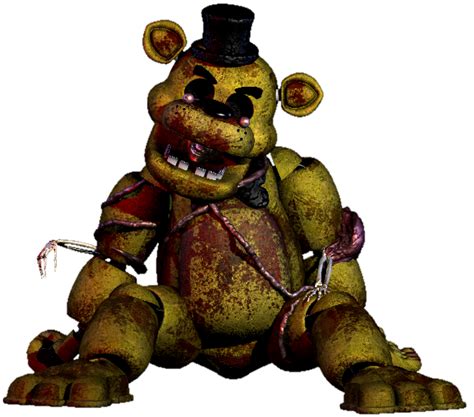 Withered Golden Freddy Render By Abyssalcross On Deviantart 46 Off