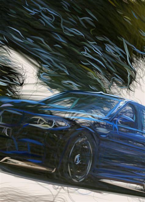 Bmw M5 F10 Drawing Digital Art By Carstoon Concept Fine Art America