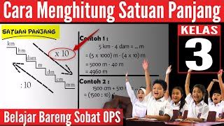 Cara Menghitung Satuan Panjang Kelas Sd Doovi