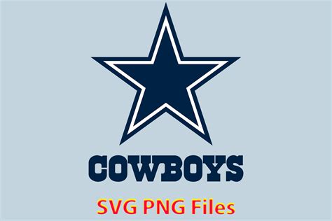 Cowboys Svg American Football Svg Vector File Cowboys Star Etsy