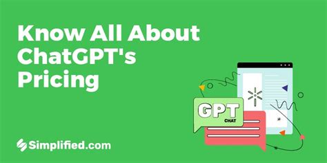 Know All About Chatgpts Pricing In 2023 Simplified