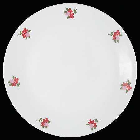 Modern, classic, solids or swirls. Corning, Red Floral (Corelle) at Replacements, Ltd