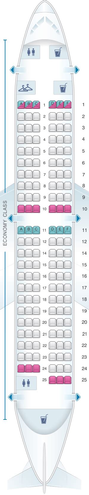 Seat Map Scandinavian Airlines Sas Boeing B737 700 Seatmaestro