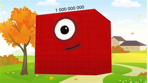 Numberblocks Fanmade 1000 1 Billion Lets Learn About Big Numbers