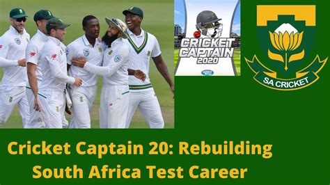 Here you can watch west indies vs south africa 2nd test day 2 video highlights with hd quality cricket highlights. Cricket Captain 2020 South Africa Career Mode: Part 2 "2nd ...