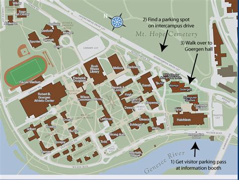 Green River College Campus Map