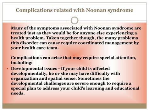 Ppt Noonan Syndrome Causes Symptoms Daignosis Prevention And