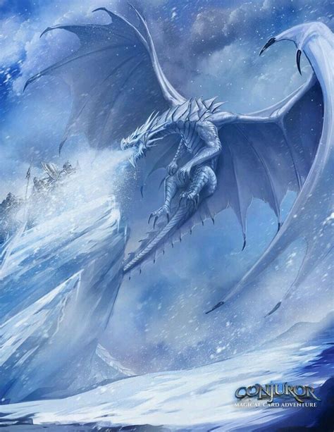 Ice Dragon Ice Dragon Dragon Artwork Fantasy Dragon Artwork