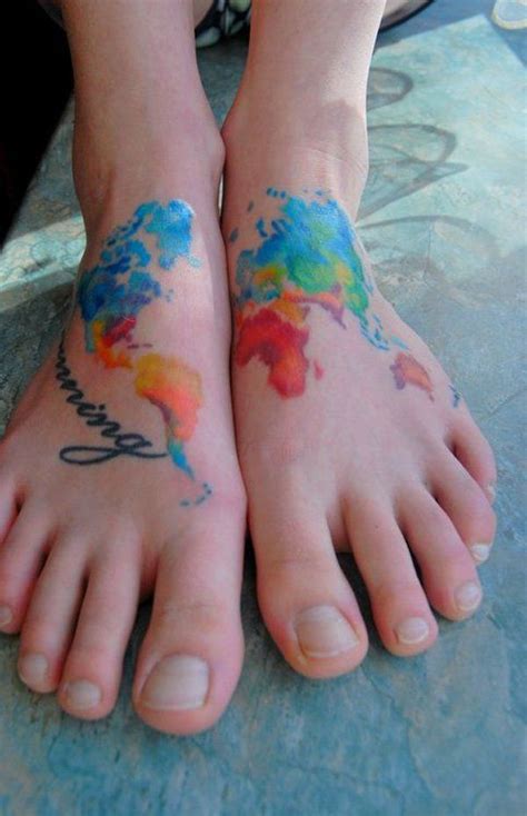 70 Awesome Map Tattoo Designs With Meaning Art And Design Map