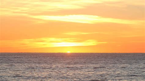 Ocean Horizon Sunrise