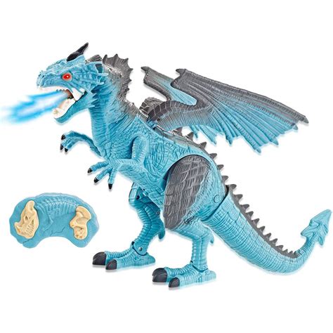 Buy Liberty Imports Showay Ice Dragon Wsmoke Dino Planet Remote