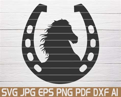 Horse Svg Horseshoe Svg Horse Shoe Svg Cowboy Svg Horse Cut Etsy