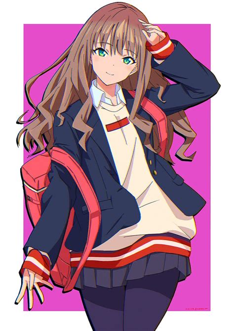 Anime Chicas Anime SSSS Dynazenon Minami Yume Uniforme Escolar